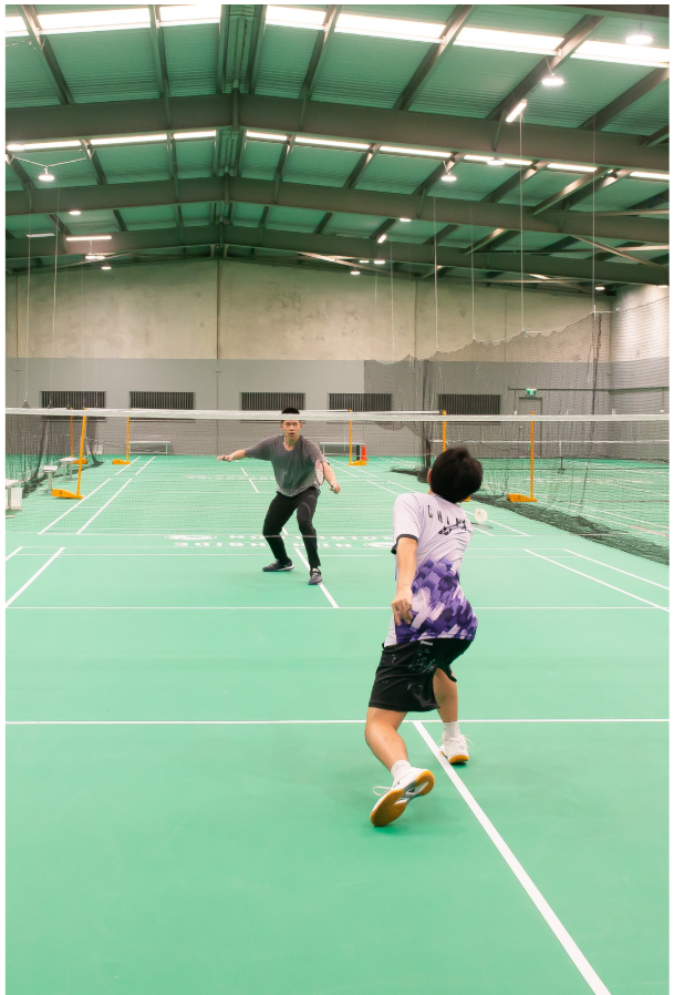 Badminton at Northside Badminton Centre 008 Friendly Badminton Game