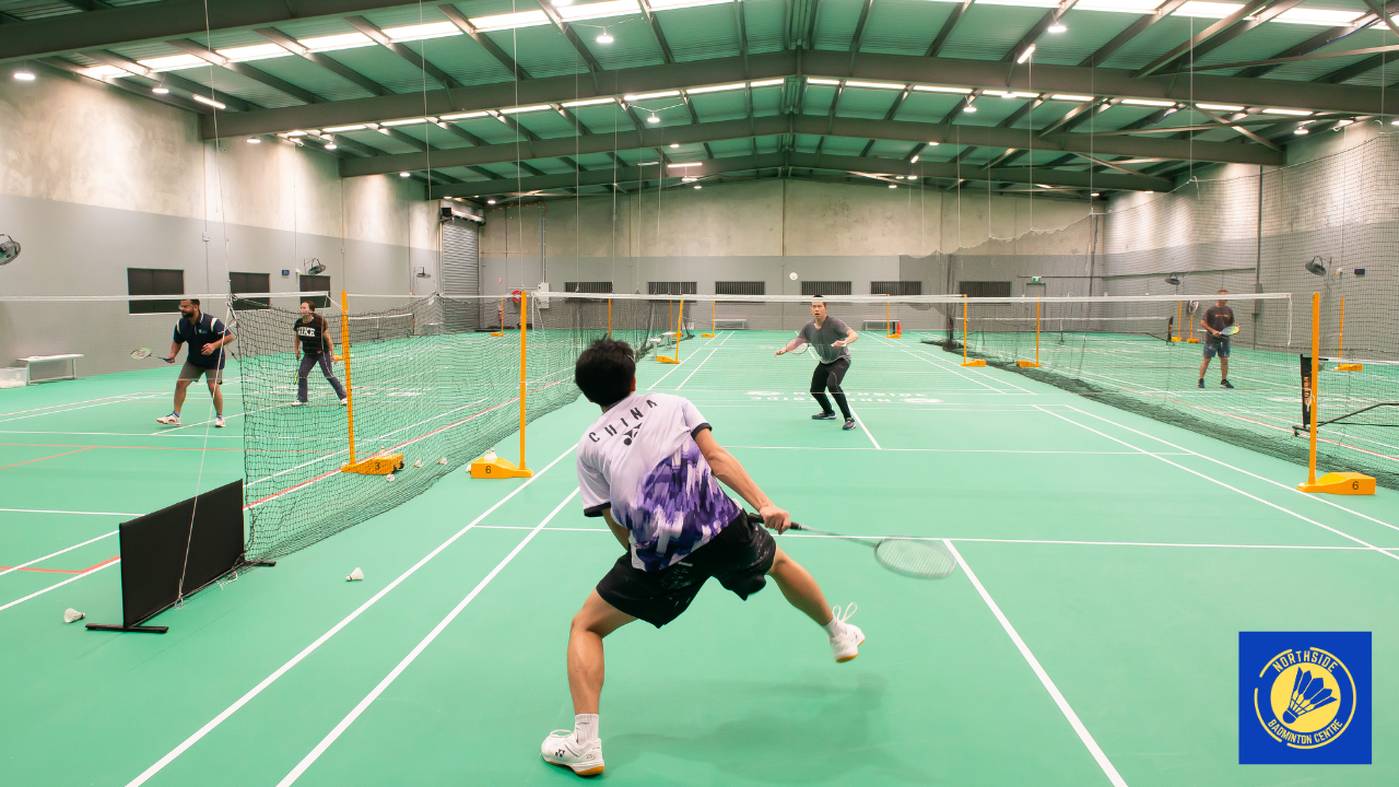 Northside Badminton Centre Enjoying a Game of  Badminton  Game (1)