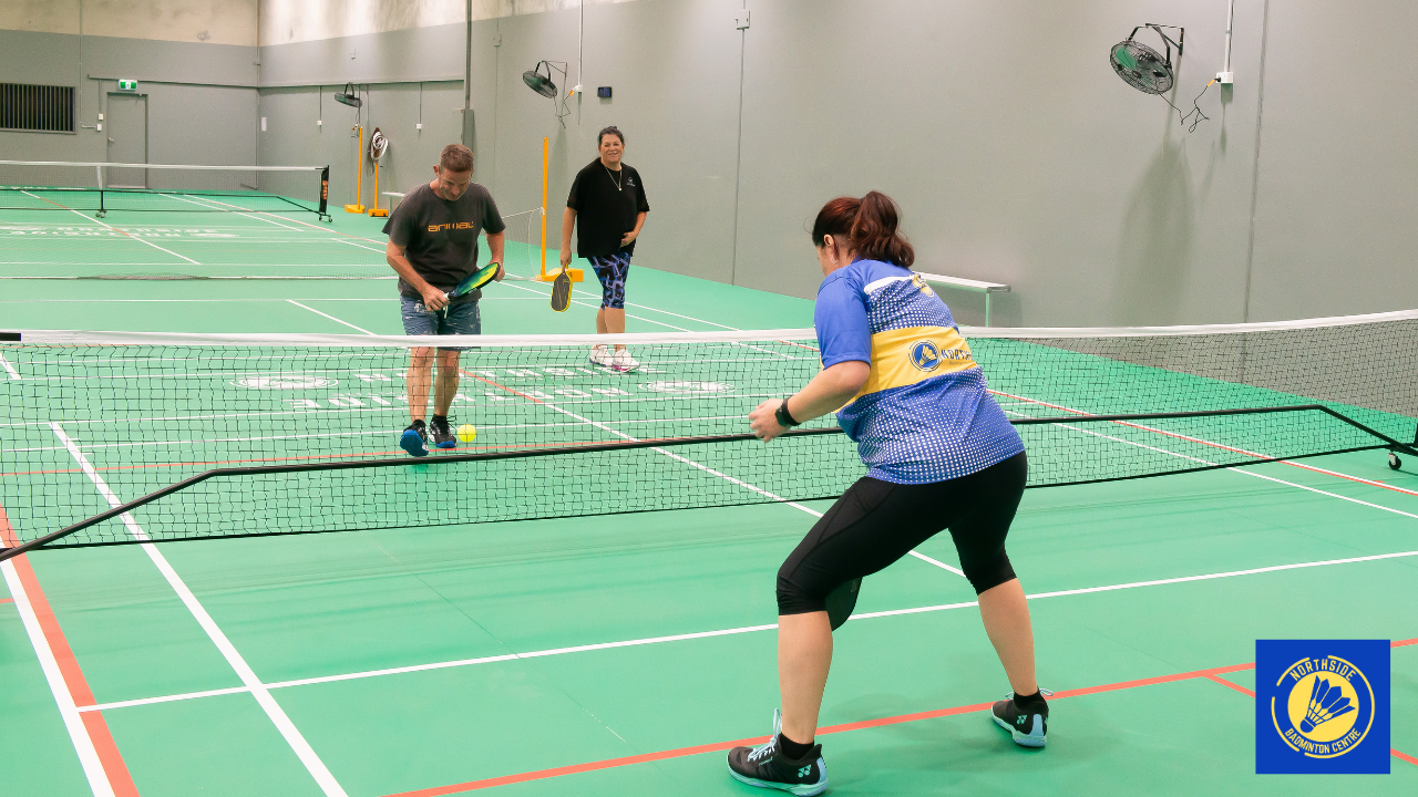 Northside Badminton Centre Enjoying a Game of Pickleball Game (4)